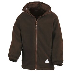 Result Childrens/Kids Reversible Storm Stuff Anti Pilling Fleece Waterproof Jack